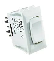 RV DESIGNER S345 10A White Rocker Switch