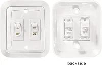 RV DESIGNER S657 Wallplateswitch White Double 3