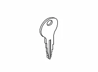 ROLL N LOCK KEYRL016 Replacement Key