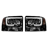 RECON ACCESS 264193BKC Projector Headlights - Ford Superdu