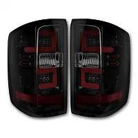 RECON ACCESS 264238BK Led Tail Lights - Chevy Silverado 1
