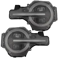 RECON ACCESS 264479BKWH Ford Bronco 21-24 Led Projector Hea