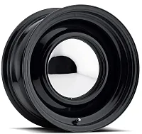RACELINE 61B47090 Black Smoothie 14X7 5X4.5/4.75