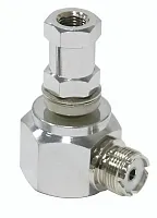 Right Angle Adaptor W/ 3/8&quot;X24 Double Hex Stud Ra910H
