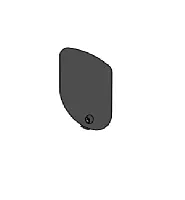 RAYMARINE R71017 Rcu-1 Battery Door