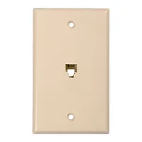 Rca Tp247Rv Tp247R Phone Jack Wall Plate (Ivory)