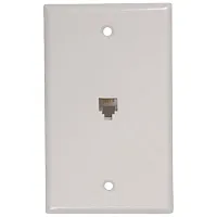 Rca Tp247Whr Phone Jack Wall Plate