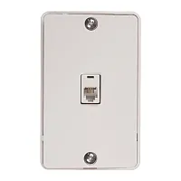Rca Tp251Whrv Tp251Whr 2-Piece Modular Phone Wall Mount, White