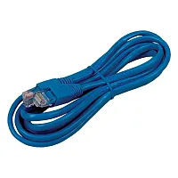 Rca Tph530Br Cat-5E 100-Mhz Network Cable, Blue (7 Ft.)