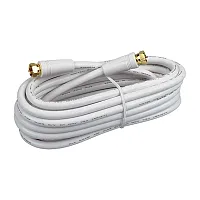 Rca Vh612Whrv Rg6 Coaxial Cable With F-Connectors (12 Ft.; White)