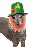 Rubie's Costume Co Leprechaun Pet Hat With Beard - M/L