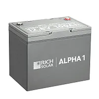 RICH SOLAR RSB121S Alpha 1 - 12V 100Ah Battery