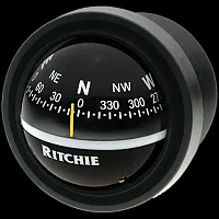 RITCHIE NAVI V572 Compass Dash Mnt 2.75&#039; Dial Blk.