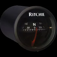 RITCHIE NAVI X21BB Compass Dash Mnt 2&#039; Dial Black
