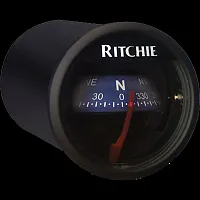 RITCHIE NAVI X21BU Compass Dash Mnt 2&#039;Dial Black/Blue