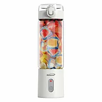 Brentwood 17 Ounce Portable Battery Operated USB Glass Blender in White