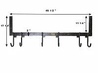 RACK&#039;EM MFG RA7 6-Hook Multi-Tool Rack