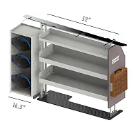 ROLACASE RSLLRHVPA Van Shelving Hvac Bin Package