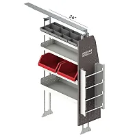 ROLACASE RSMRSELPA Van Shelving Electrical Bin Package