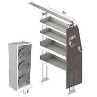 ROLACASE RSMRSHVPA Van Shelving Hvac Bin Package