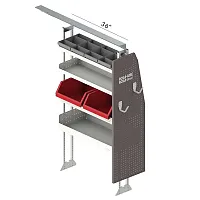 ROLACASE RSMRSSPPA Van Shelving Service Bin Package