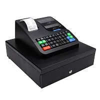 Royal 89214Gb 410Dx Electronic Cash Register With Thermal Printer, Rear Customer