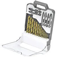 Genesis(Tm) Gadb19 19-Piece Drill/Driver Bit Set