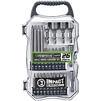 Genesis(Tm) Gaidb26 26-Piece Impact Driver Accessory Set