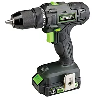 Genesis Glcd2012B 20-Volt Cordless Li-Ion 2-Speed 1/2-In. Drill Driver, Glcd2012