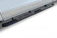 RAPTOR 15030639B 4&#039; Curved Black Oval Step Bars