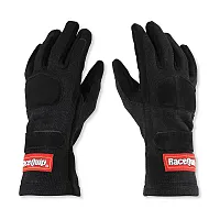 RACEQUIP 355003 2-Lyr Sfi-5 Glove Med Bla