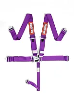 RACEQUIP 711051 L & L 5Pt Harness Set Pur