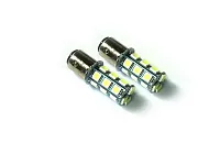 RACESPORT LT 1157W5050 1157 5050 Led 18 Chip Bulbs (White)