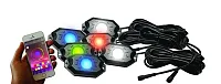 RACESPORT LT 6PRGBW New 6-Pod Rgb+W Hi-Power Rock Light