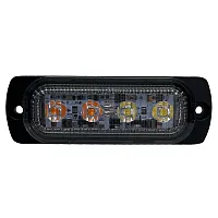 RACESPORT LT 70014WA Switching 4-Led Ultra Slim Flush Mo