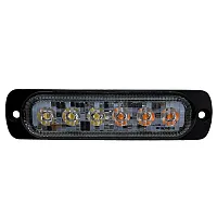 RACESPORT LT 70016WA Switching 6-Led Ultra Slim Flush Mo