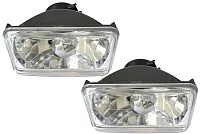 RACESPORT LT 7012B 4X6In Diamond Cut Headlight Convers