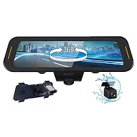Rydeen Tombo 360X 10-In. Dual-Channel Digital Rearview Mirror Monitor With Touch