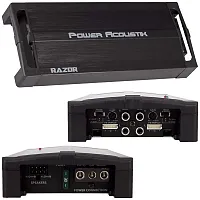 Power Acoustik Compact 4 Channel Amplifier - 600W Rms/1200W Max