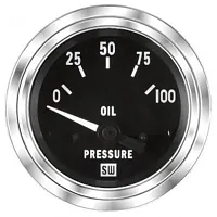 STEWART WARN 82305 Deluxe Pressure Gauge
