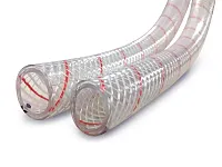 SIERRAMARINE 1161620126 1/2&#039; Clr Reinf Pvc W/Red Tracer 50&#039;