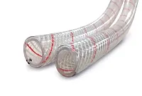 SIERRAMARINE 161621180S 1 1/8&#039; Clr Reinf Pvc W/Red Tracer