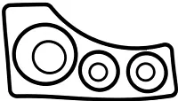 SIERRAMARINE 182615 Outdrive Gasket Set
