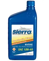 SIERRAMARINE 1895512 Quart 10W-40 Fc-W Semi Syn