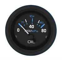 SIERRAMARINE 68392P Oil Pressure Eclipse 2&#039; 0-80 Psi