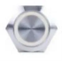 SIERRAMARINE AV10040W Push Button Switch White Halo