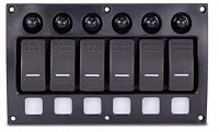 SIERRAMARINE SP21010 Switch Panel Weather Resistant 6P