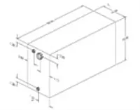SIERRAMARINE WT1901 19 Gallon Water Tank (Drop Ship Onl