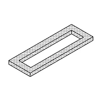 SUBURBAN MFG 070853 Suburban Bottom Duct Gask