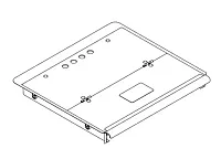 SUBURBAN MFG 3088A Glass Cover Sr/Sc 1Pk
